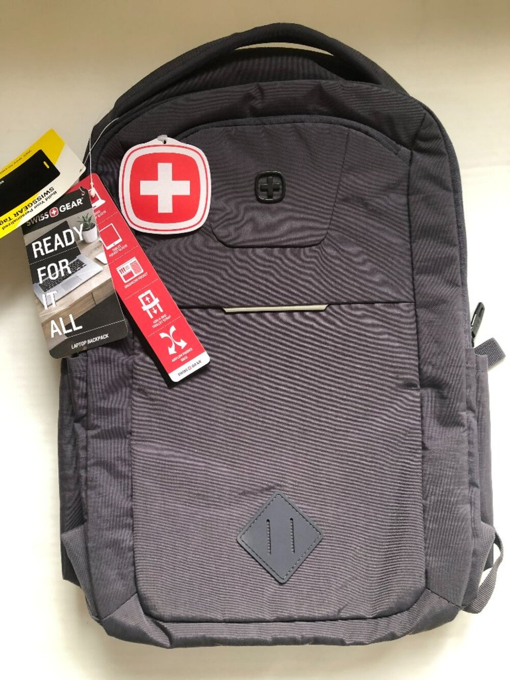 SwissGear Laptop Backpack Cool Gray